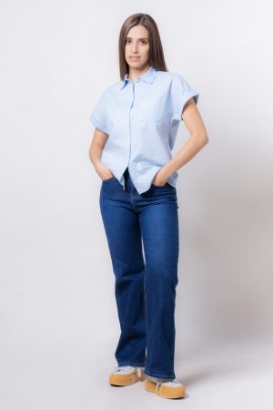 Wide Leg Azul