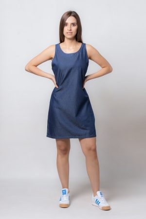 Vestido Jean Azul