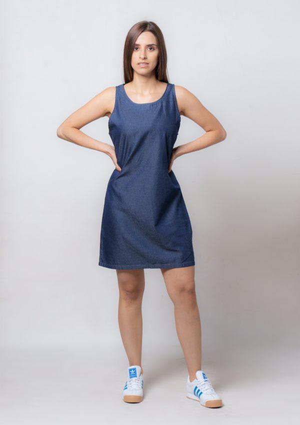 Vestido Jean Azul