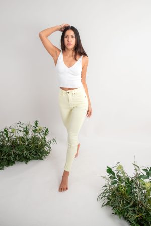 SKINNY AMARILLO PASTEL