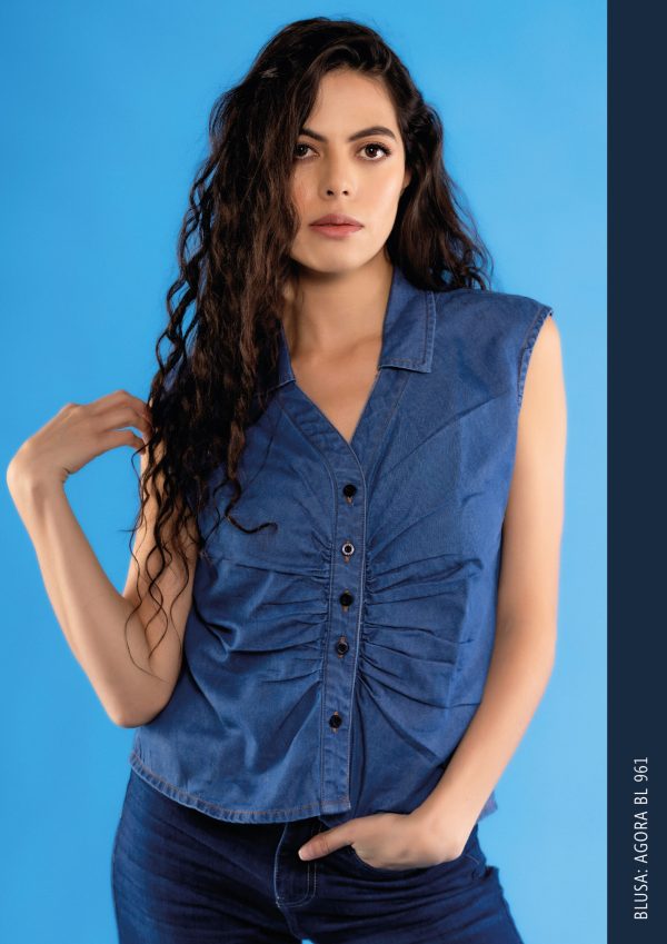 Blusa Agora de Denim