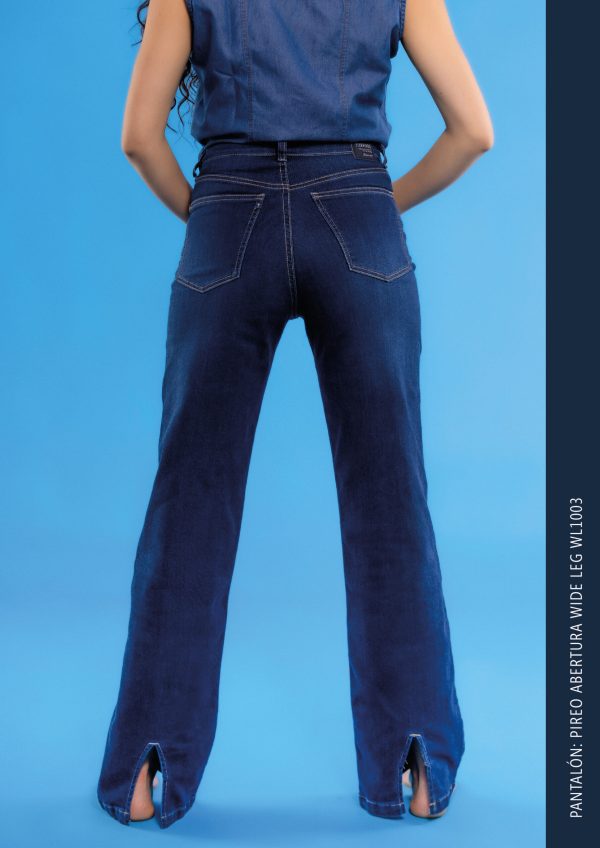 Jean Wide Leg Pireo Abertura