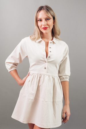 Vestido Tipo Camisero