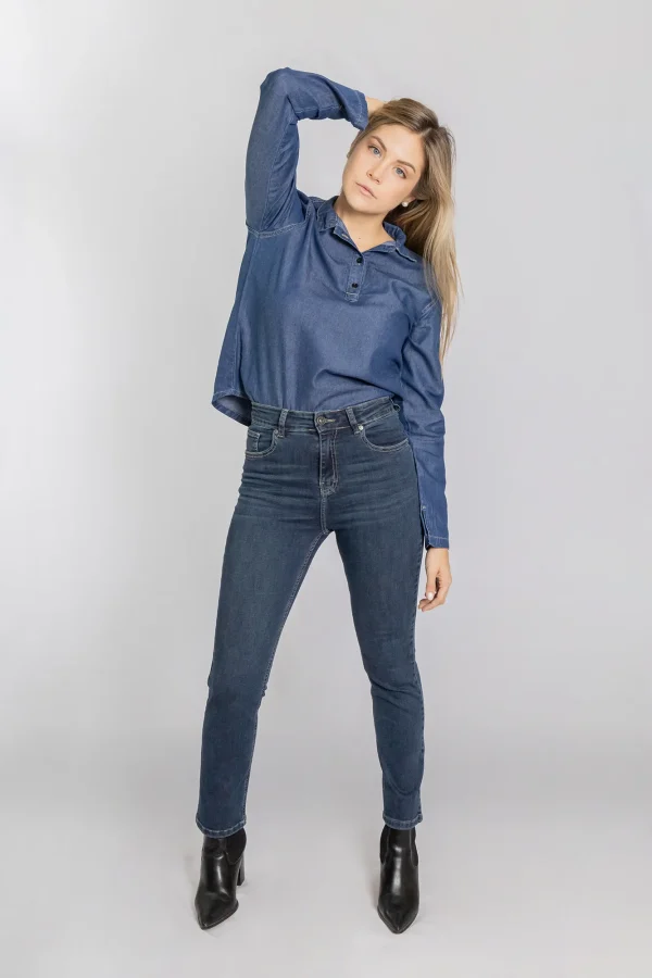 CAMISA PARÍS AZUL - Imagen 2