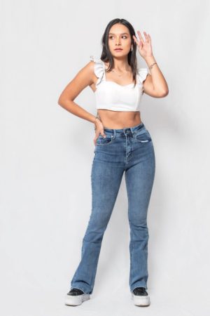 Slim Flare bandera-celeste