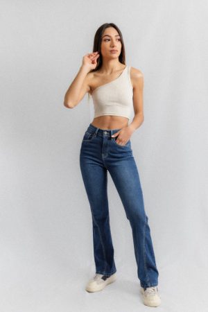 Slim Flare diagonal - azul